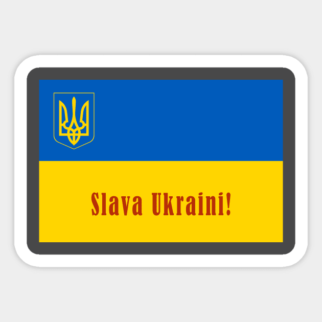 Slava Ukraini! Sticker by pocketlama